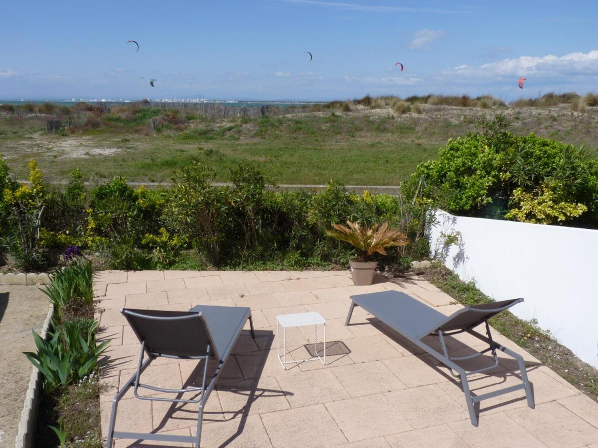 Sol-Y-Days Flamant, Superbe Appartement En Rez De Jardin Avec Grande Terrasse Et Jardinet, Face A La Mer Le Grau-du-Roi Exteriér fotografie